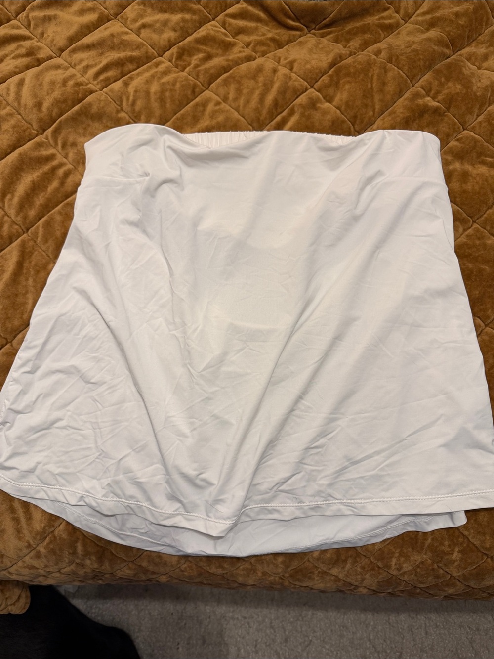 Free People White Strapless Tank Dress Slip